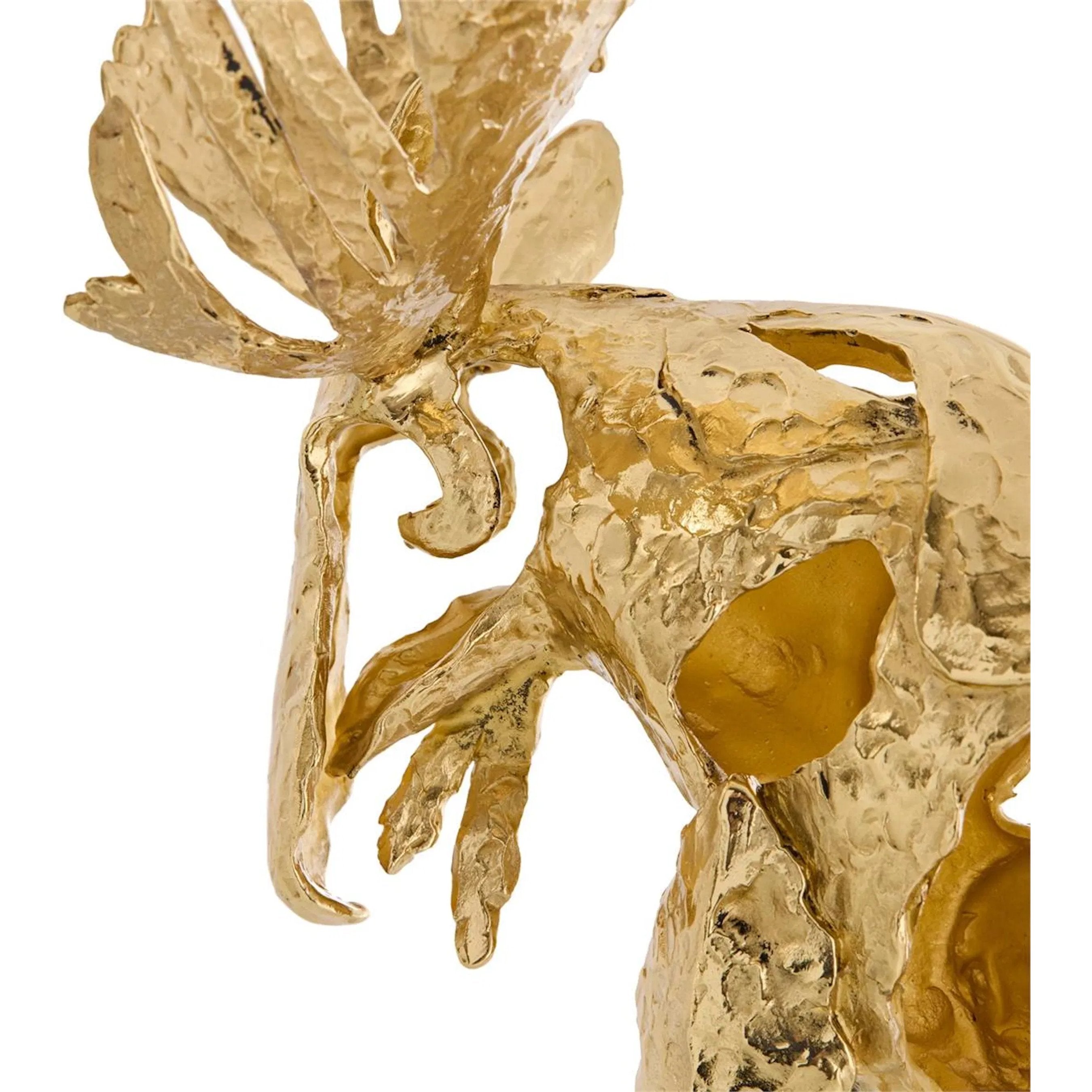 Abstract Moose Sculpture on Selenite I