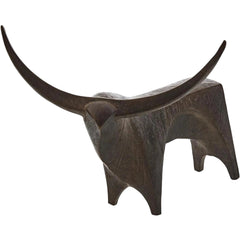 Abstract Ox Sculpture