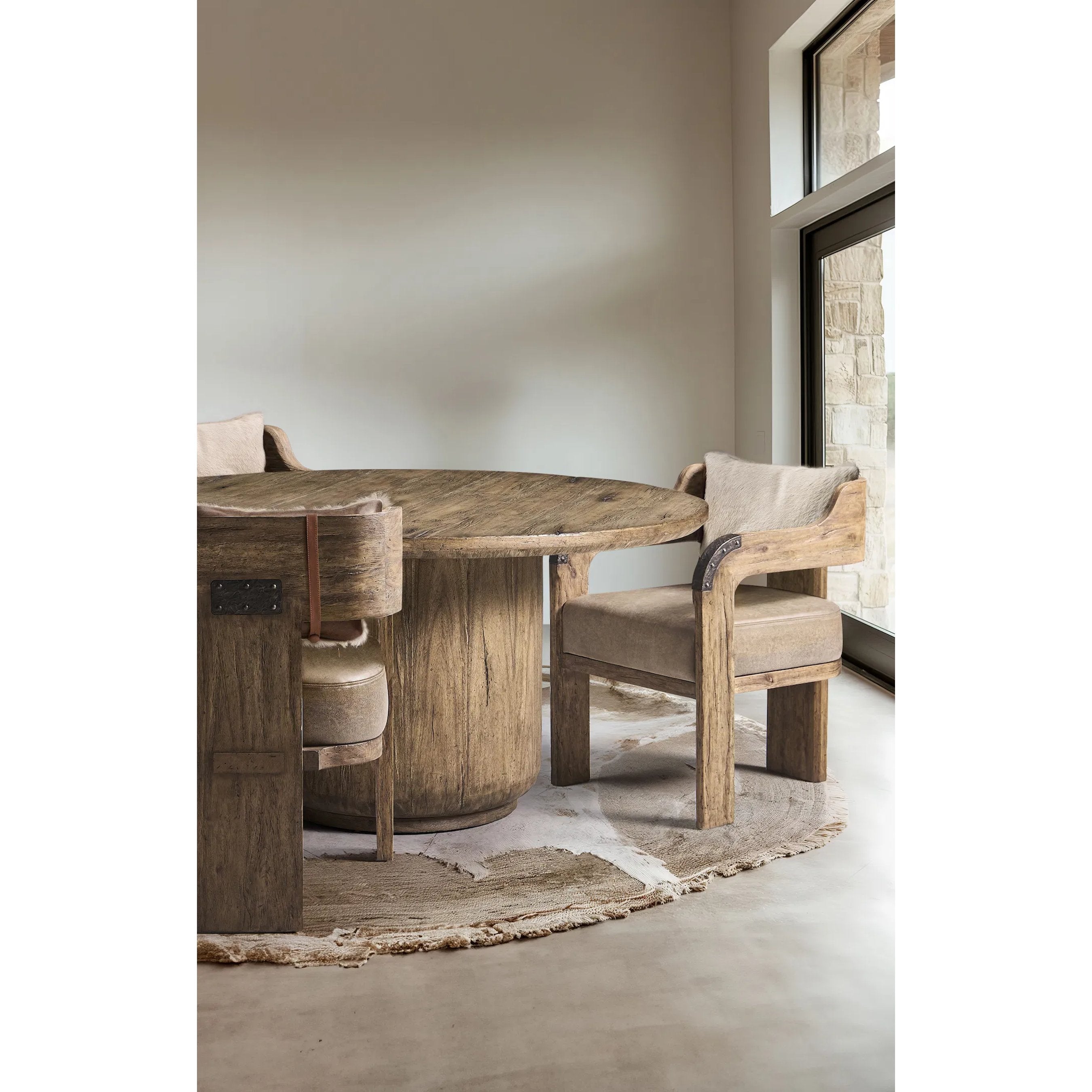 60" Stone Ridge Round Dining Table
