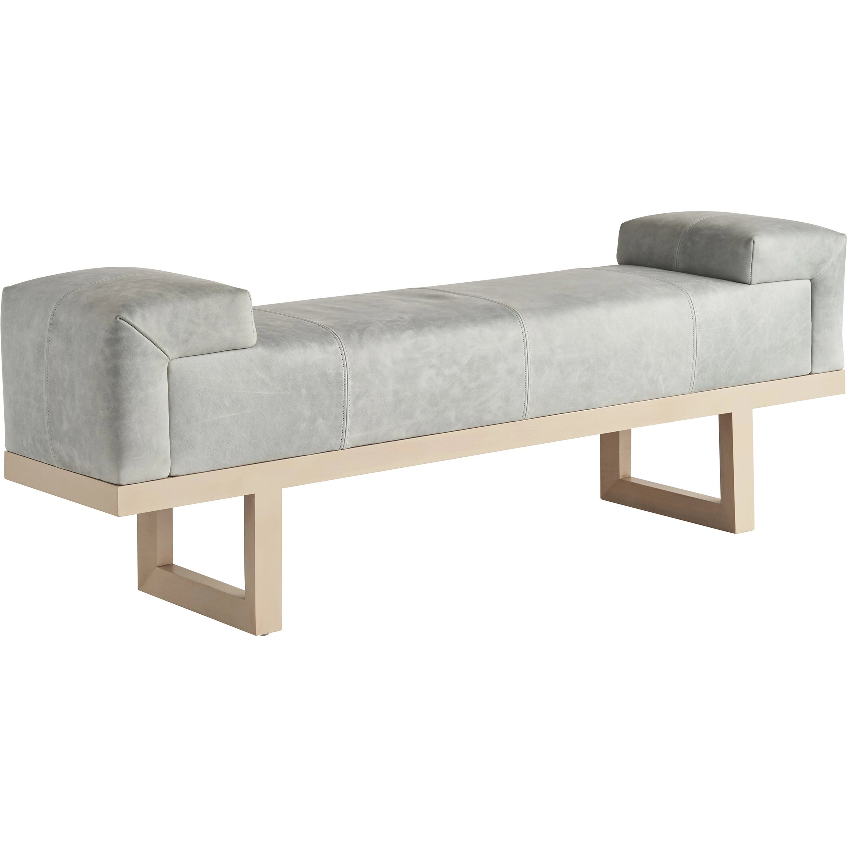 Abbott Leather Bench