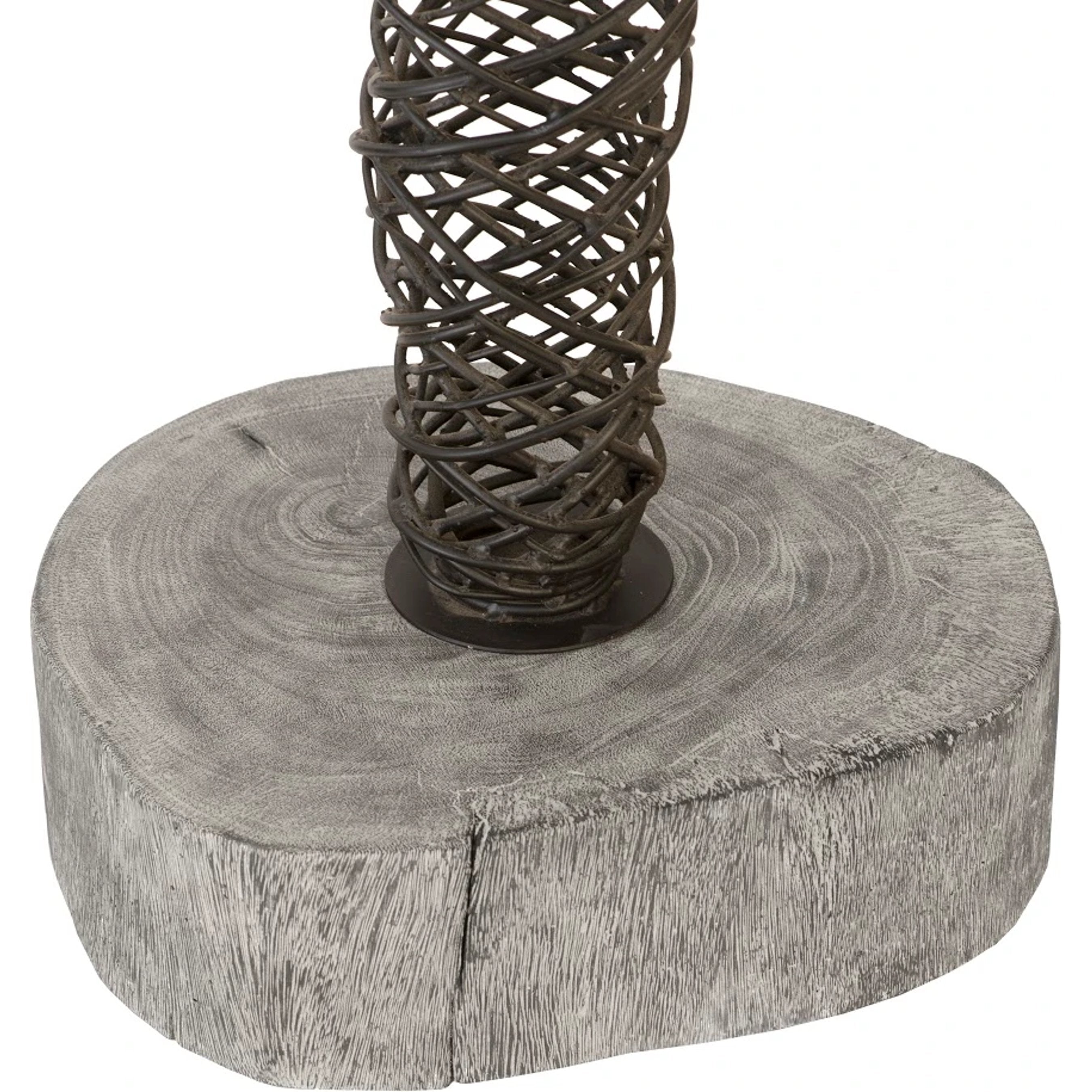 Abstract Wire Man Floor Sculpture
