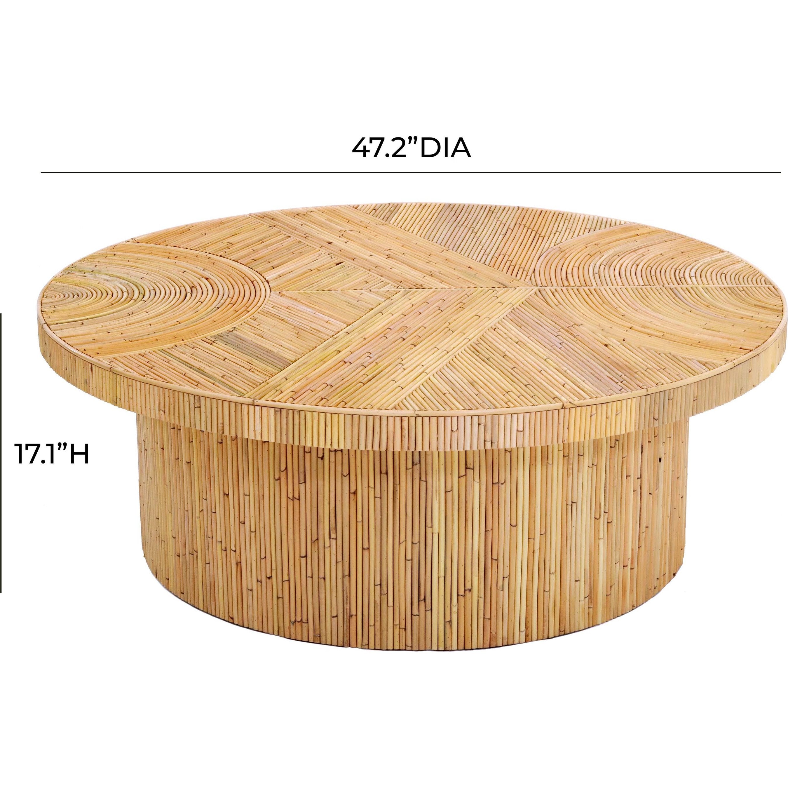 Acadia Rattan Coffee Table