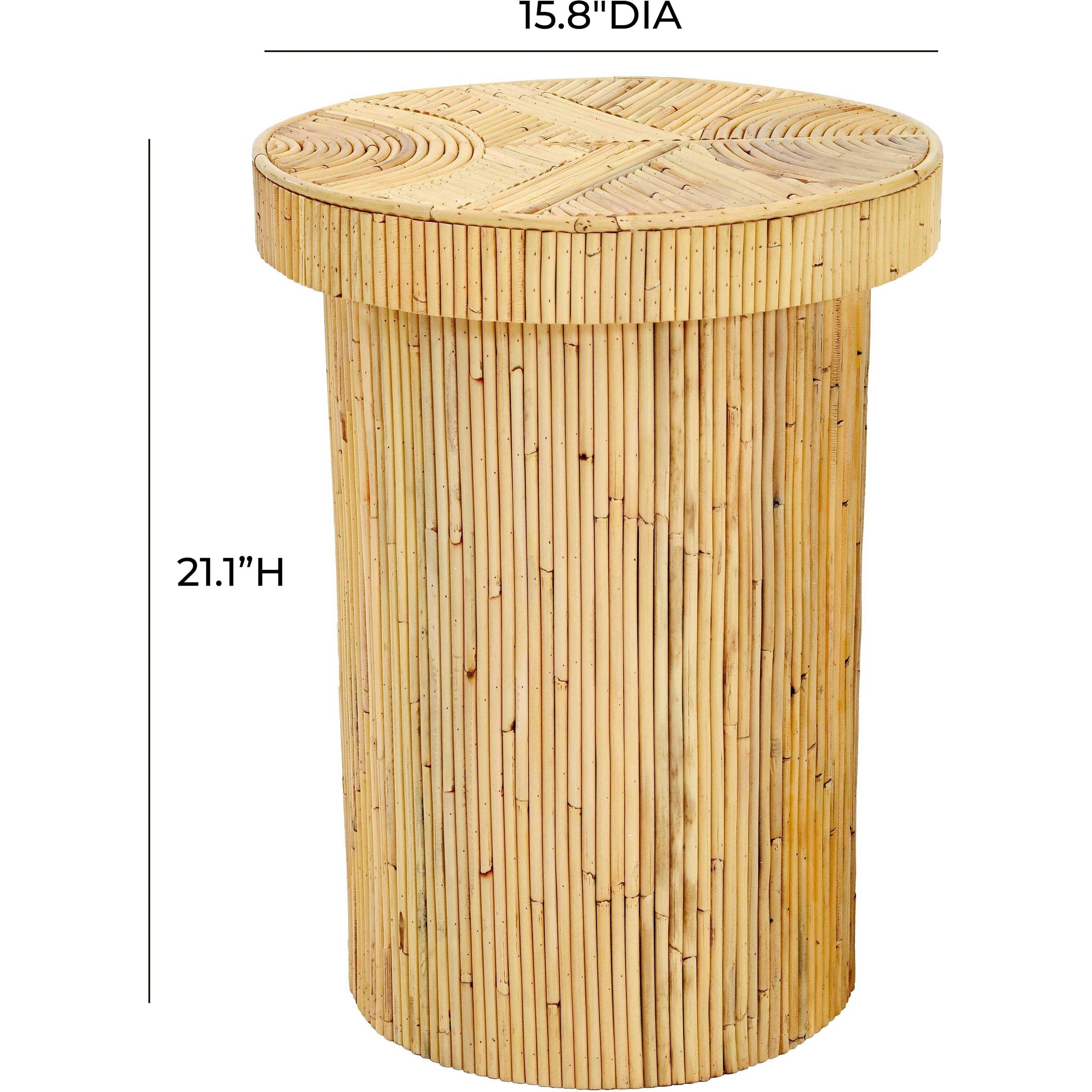 Acadia Rattan Side Table