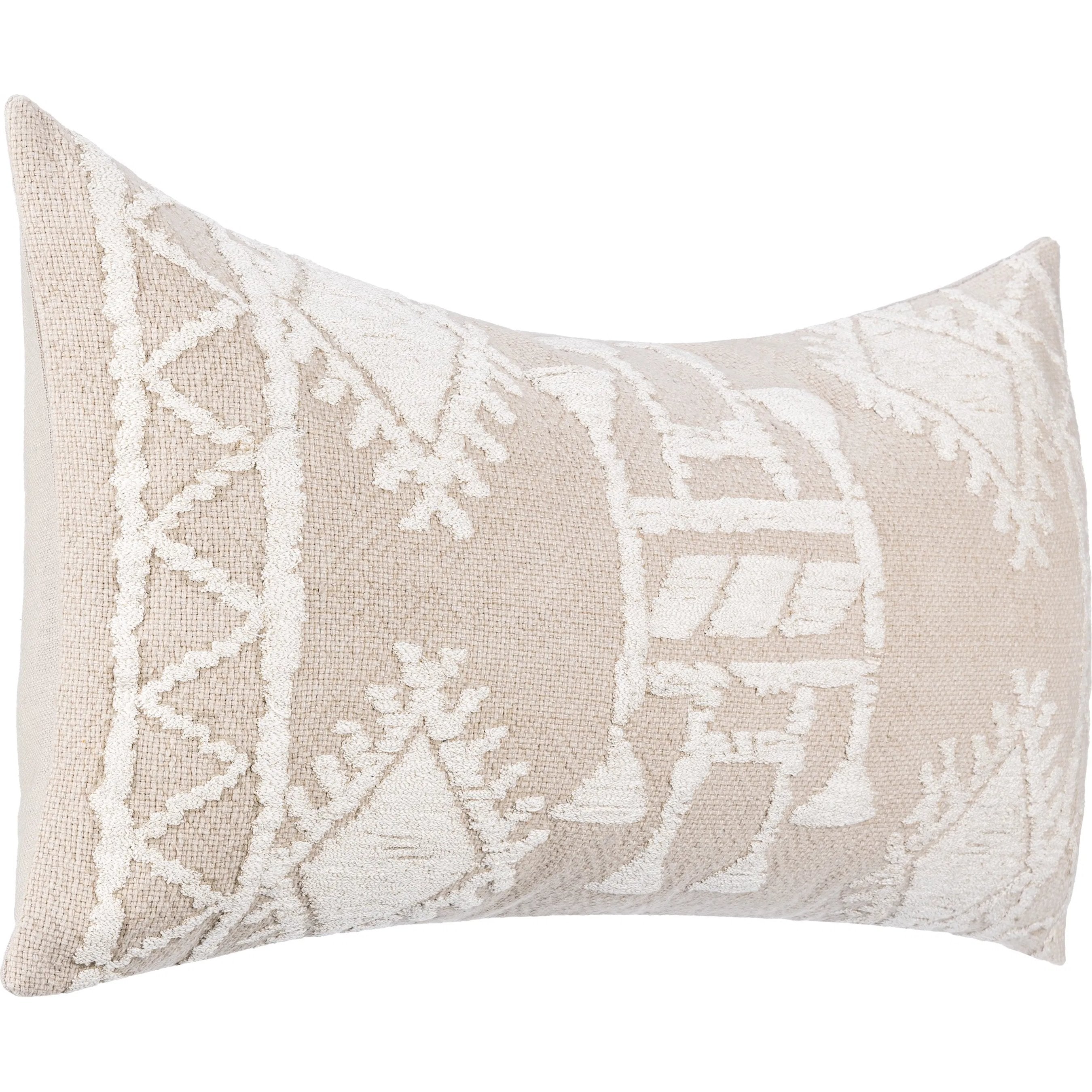 Abbey Linen Blend Throw Pillow