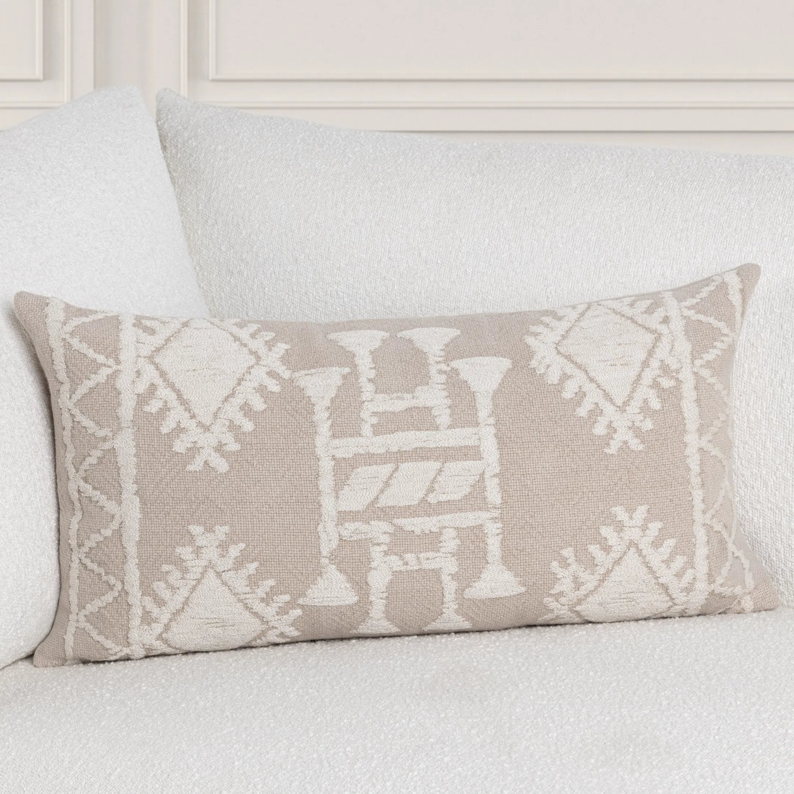 Abbey Linen Blend Throw Pillow