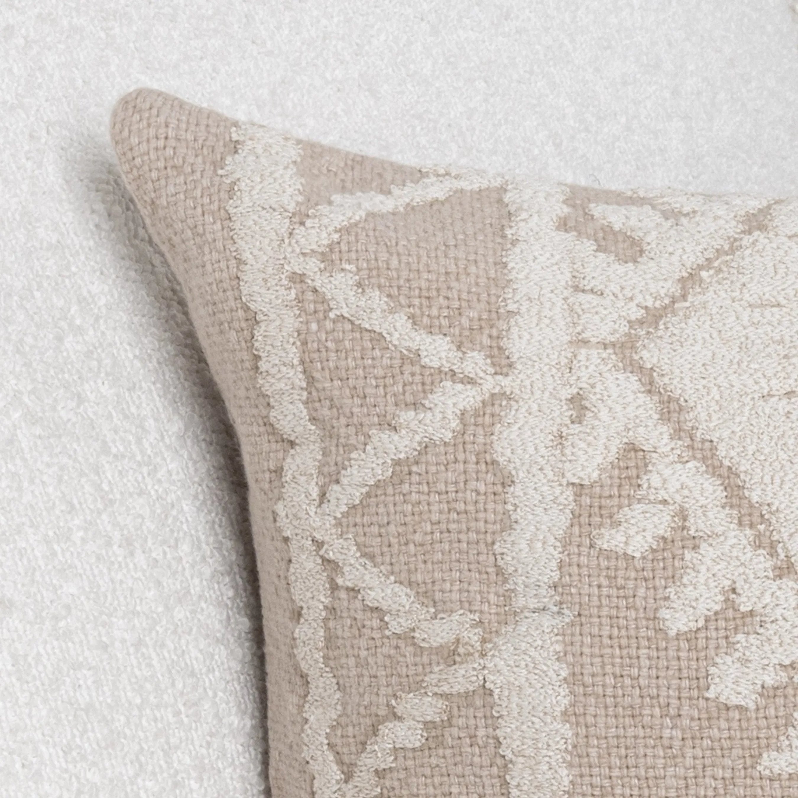 Abbey Linen Blend Throw Pillow
