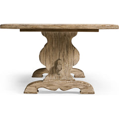 124" Sagehill Rectangular Trestle Table