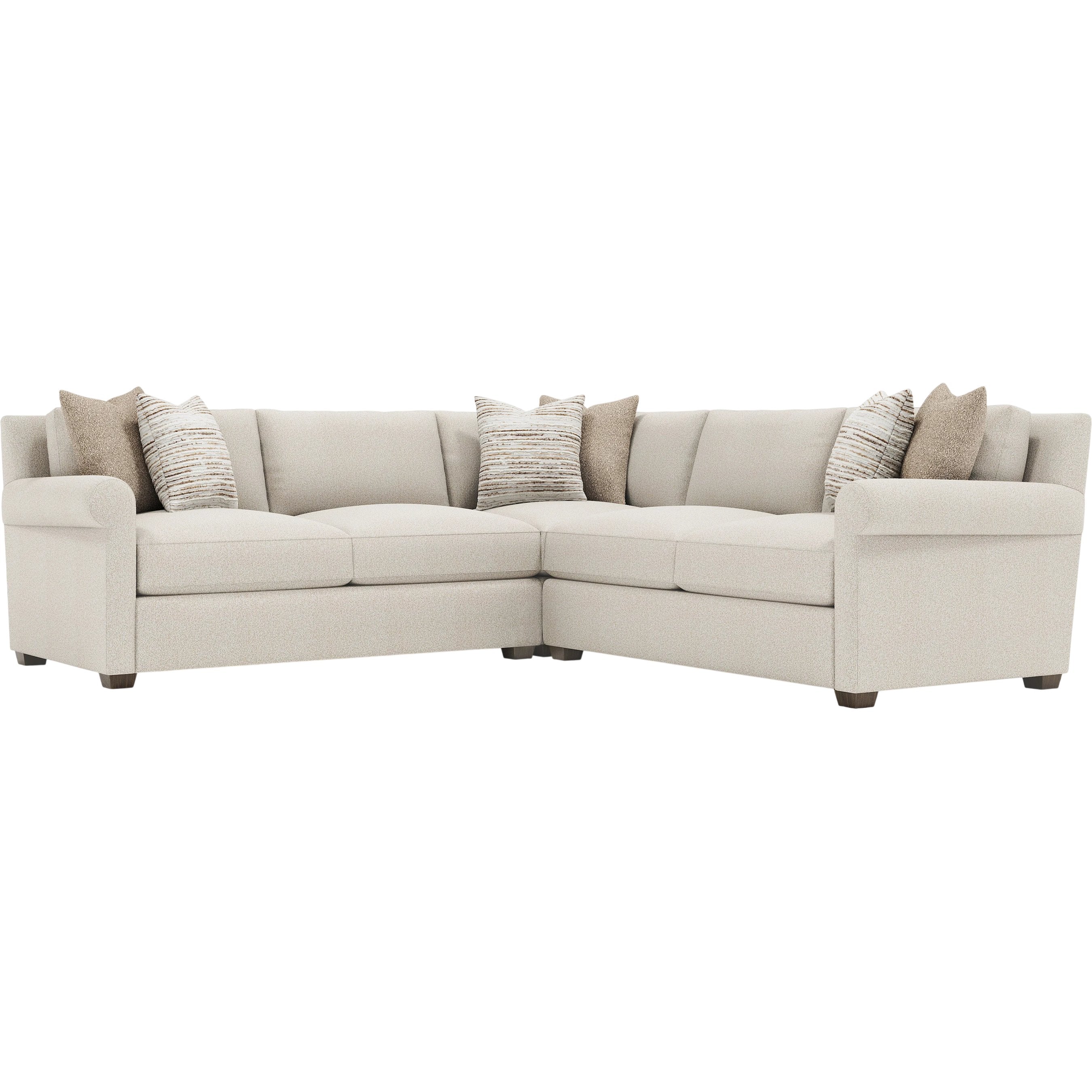 3 Piece Barnes Fabric Sectional